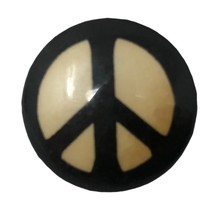 VTG Vietnam War Peace Symbol Protest Pin 3/4” 1960s - £78.20 GBP
