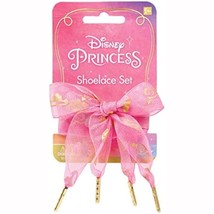 Disney Princess Pink Chiffon Ribbon Shoelace Set Ages 4+ - £3.15 GBP