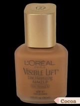 L'Oreal Visible Lift Line Minimizing Makeup Pro Retinol A SPF 17 1.25oz COCOA - £10.99 GBP