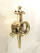 Brass Nautical Vintage Oil Lantern Wall Hanging Light Decor Oil Lamp/Gif... - £50.80 GBP