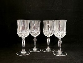 Royal Crystal Rock OPERA Crystal Wine Glasses Goblets ~ Set of 4 - £19.77 GBP