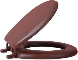 Soft Standard Vinyl Toilet Seat, Chocolate - 17 Inch Soft Vinyl Cover With - $40.98