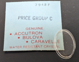 Genuine Bulova Caravelle Watch Crystal For ref. 7643 Case Part# 7643F - £18.19 GBP