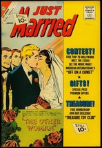 Just Married #23 1962- Spicy Romance Charlton Comic- Other Woman VF - £50.65 GBP