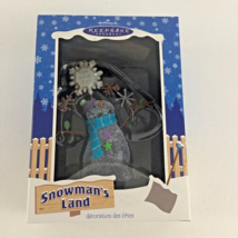Hallmark Keepsake Christmas Ornament Snowman&#39;s Land Snow What Fun Vintage 2003 - £13.29 GBP
