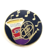 VTG Atlanta 1996 Olympic French Horn Music Notes Cultural Olympiad Ename... - $16.99