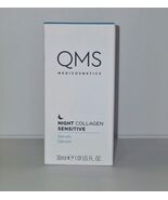 QMS Night Collagen Sensitive Serum 1.01 Oz Made in Germany New In Box  - $53.47 CAD