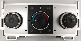 Chevy Malibu 08+ manual heat and AC air climate control unit. Silver. Br... - $30.80