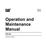 CATERPILLAR FB140 Feeder Breaker Operation Manual FLASH DRIVE OR PDF! - $29.65
