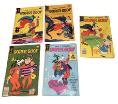 Gold Key Walt Disney “Super Good” Lot Of 5 Vintage Comics - £13.52 GBP