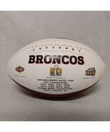 Denver Broncos Collectible Logo Football Super Bowls AFC Championships 2021 - £21.97 GBP
