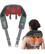 Cili Cordless Neck Massager With Heat, 4D Shiatsu Shoulder, Gift For Dad... - $1,228.74 MXN