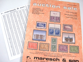 Maresch 2007 Stamp Auction Catalog w Prices Realized Canada Worldwide Britain - £8.87 GBP