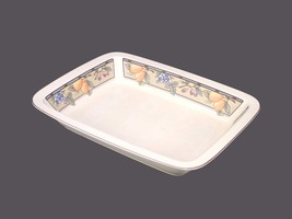 Mikasa Garden Harvest CAC29 rectangular stoneware baker | casserole. - $121.00