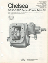 1979 Chelsea SR35-SR37 Series Power Take-Off Parts List (P410-SR35-SR37)... - $11.87