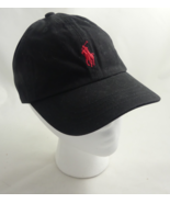 Polo Ralph Lauren Black Hat Cap, Adjustable Strap YOUTH sz 4-7, Pony Logo - $16.78
