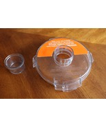 Cuisinart Pro Classic Food Processor DLC-116GTXT Flat Clear Lid &amp; Cover Cap - $302.96 MXN
