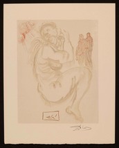 Salvador Dali autographed signed Divine Comedy print Siren of Dreams JSA... - £1,965.31 GBP