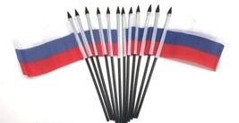 12 Pack 4x6 Inch Russia Small Miniature Stick Desk &amp; Little Russian Tabl... - £9.49 GBP