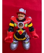 2001 Fisher Price Mattel Rescue Hero Billy Blaze Firefighter Poseable Ar... - $224.64 MXN