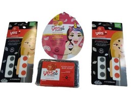 Yes To Tomatoes Charcoal Soap Zit Zapping Dots Grapefruit Unicorn Peel Mask New - £11.83 GBP