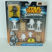 Star Wars Command Sandtrooper Strike Set of 9 Action Figures - 2014 NEW Hasbro - £19.45 GBP