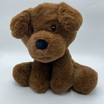 Spark Create Imagine Puppy Dog Plush Stuffed Animal Brown Soft Toy Sitting 11&quot; - £10.26 GBP