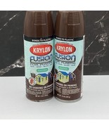 Krylon Fusion For Plastic Espresso (2 can) Read Description - $848.01 MXN