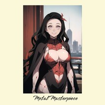 Sexy Demon Slayer Nezuko Aluminum wall decor Metal Art Print Poster Plat... - $13.63 CAD+