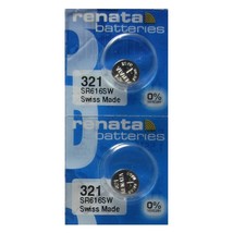 Renata 321 SR616SW Batteries - 1.55V Silver Oxide 321 Watch Battery (10 ... - $5.95+