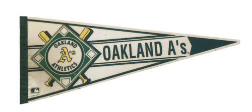 Primary image for OAKLAND A'S ATHLETICS VINTAGE MLB RETRO FELT PENNANT 29”