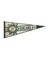 OAKLAND A&#39;S ATHLETICS VINTAGE MLB RETRO FELT PENNANT 29” - $13.98