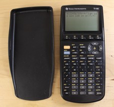 Texas Instruments Ti-86 Graphing Calculator w/Cover, Tested &amp; Working - $17.81