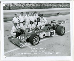 Indianapolis Motor Speedway Official 8 X 10 Indy 500 Photo-1975-l. McCoy #63-G - £24.03 GBP