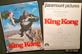 Jeff Bridges,Jessica Lange (King Kong) ORIG,1976 Movie Presskit (Classic) - £158.30 GBP