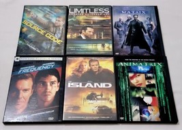 Source Code, Limitless, Frequency, The Matrix, Animatrix &amp; The Island DVD Lot - £13.45 GBP