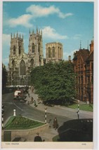 York Minster England Cathedral  Color Photograph Postcard  unposted. A - £3.91 GBP