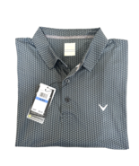 NEW CALLAWAY OPTI-DRI GOLF STRETCH SHORT SLEEVE SHIRT CAVIAR SIZE XL - €25,73 EUR