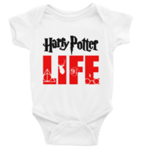 Harry Potter Life Short or Long Sleeves Onesie Bodysuit Free Shipping  - £17.30 GBP