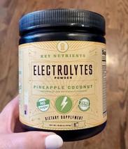 Key Nutrients ELECTROLYTE POWDER Pineapple Coconut 90 Servings Vegan Non... - £23.91 GBP