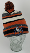 Reebok San Diego Gulls Pom Pom Beanie Hat Fleece AHL American Hockey League - $23.75
