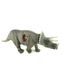 1993 Vintage Jurassic Park Triceratops Attack Wound On Side Jp Dinosaur 90s Toy - $24.94