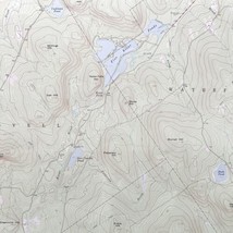 Map North Waterford Maine 1963 Topographic Geo Survey 1:24000 27x22&quot; #2 ... - £41.23 GBP
