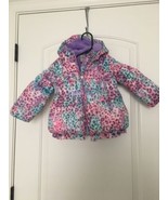 ZeroXposur Toddler Girls Leopard Animal Print Zip Up Coat Jacket Size 24... - £22.04 GBP
