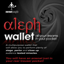 Aleph Wallet (Gimmick and Online Instructions) by Vernet Magic - Trick - £124.96 GBP