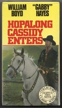 HOPALONG CASSIDY ENTERS, William Boyd &amp; &quot;Gabby&quot; Hayes VHS, 1935, B&amp;W, NE... - £11.62 GBP