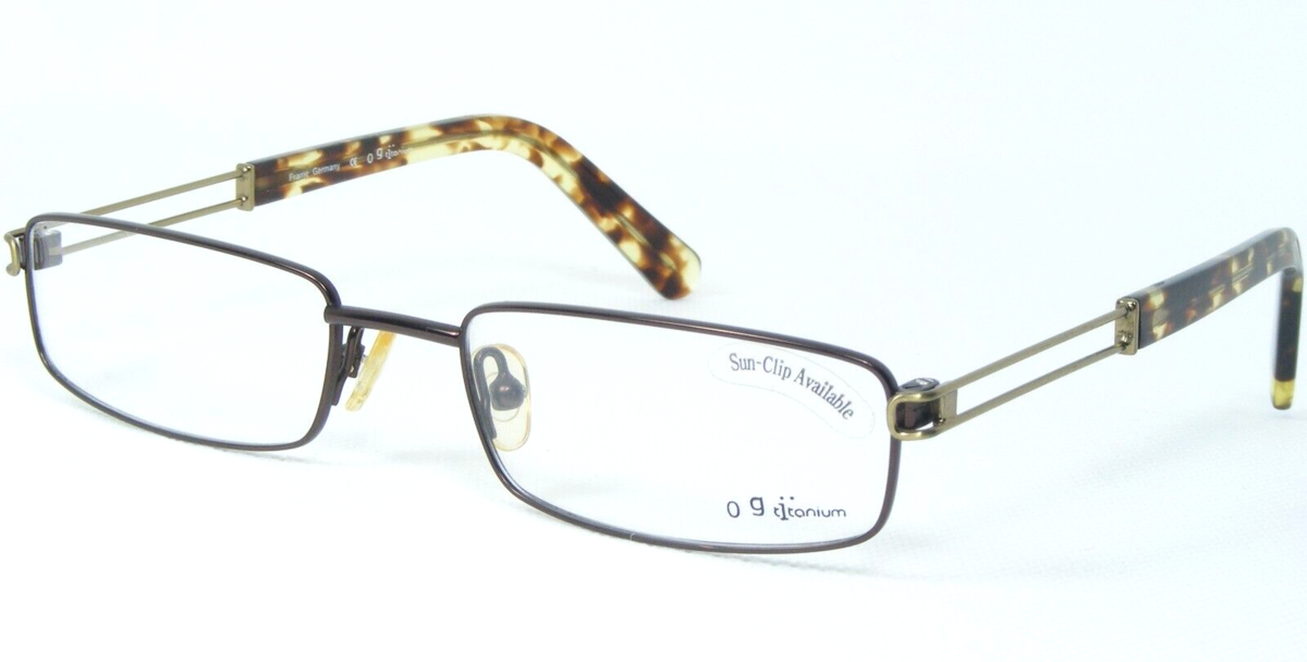 OGI Mod. 5039 946 Marrone/Tartaruga Occhiali da Sole Titanio Telaio 52-1... - $56.42