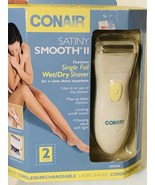 Conair LWD350 Satiny Smooth  Ladies Wet Dry Rechargeable Shaver - $38.18 CAD