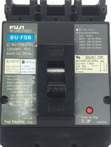 Fuji BU-FSB Circuit Breaker 600V 125A 3 Pole - £82.56 GBP