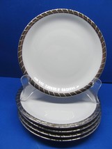 Rosenthal Gloriette Platin Coupe Soup Bowls 8.5&quot; diameter Bundle of 5 - £43.89 GBP